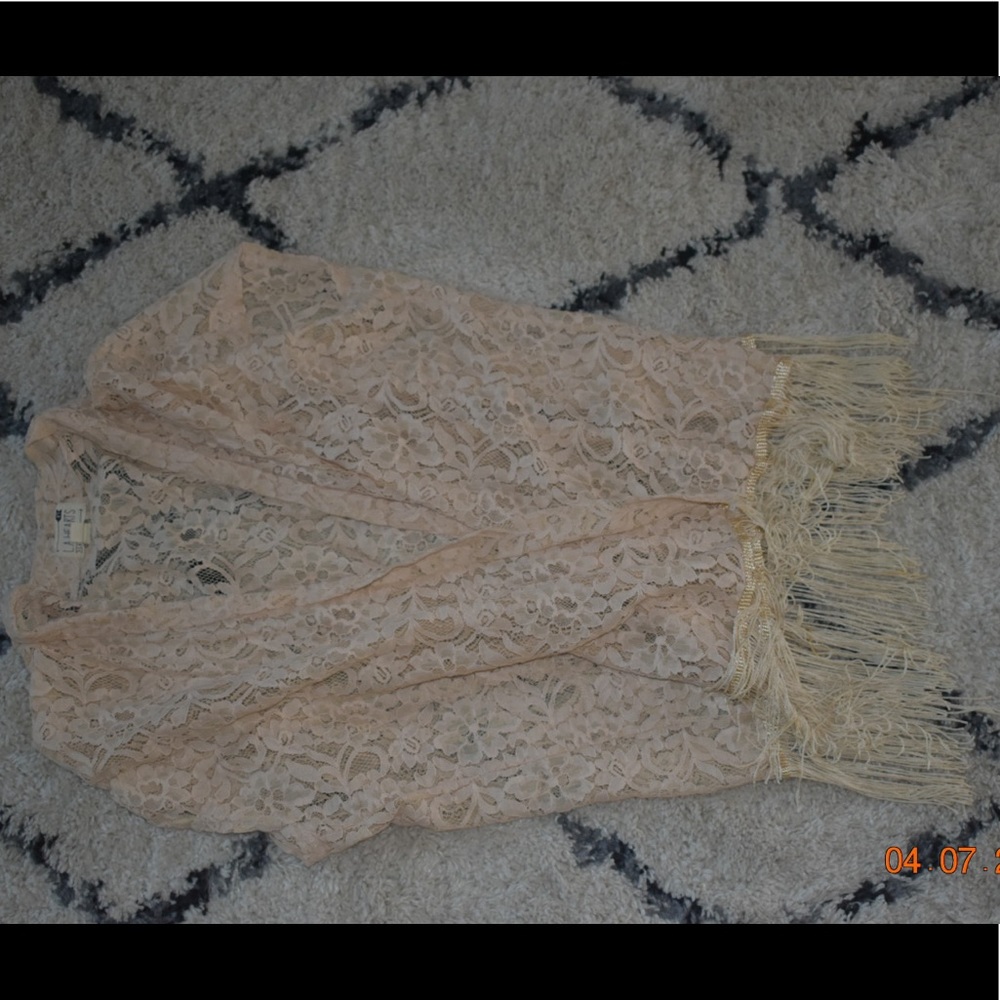 Lace cardigan